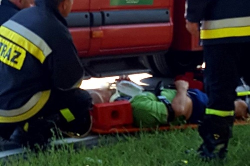 garwolin - Wypadek w Wildze. 3 osoby w szpitalu