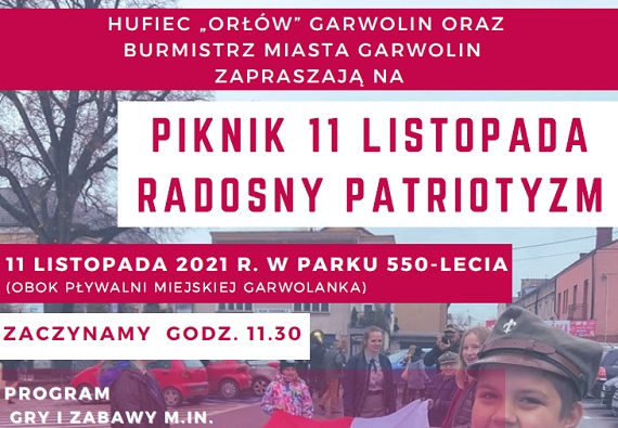 garwolin - Piknik 11 listopada - radosny patriotyzm
