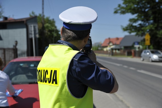 garwolin - 90 kierowców przekraczających prędkość ujawnili policjanci podczas akcji BRD Lokalnie-Prędkość