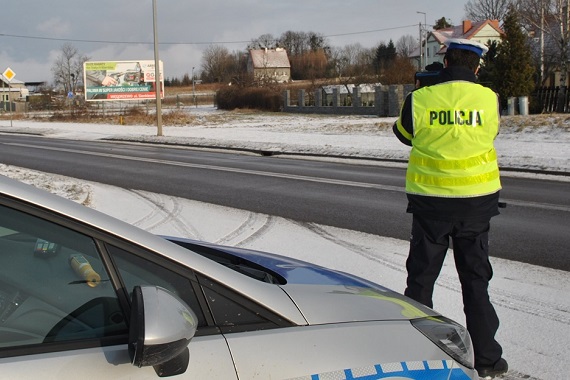 garwolin - 25 przypadków przekroczenia prędkości ujawnili policjanci podczas kaskadowego pomiaru prędkości 