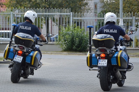 garwolin - Policyjne patrole motocyklowe na naszych drogach