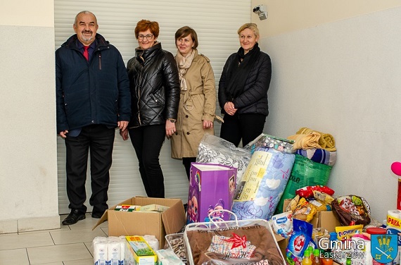 garwolin - Mieszkańcy gminy Łaskarzew pomagają uchodźcom z Ukrainy