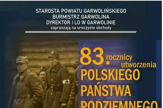 garwolin - 83. rocznica Utworzenia Polskiego Państwa Podziemnego 