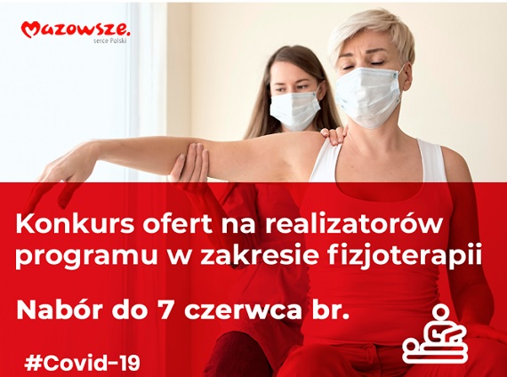 garwolin -  Informacja prasowa - Fizjoterapia pocovidowa ze wsparciem samorządu województwa mazowieckiego 